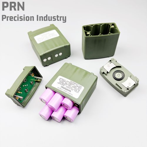 PRN 12.6V 18650 Battery Box W/ Removable & Replaceable Cells for PRC 163 152 148